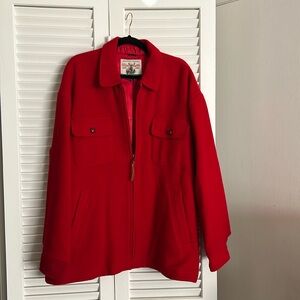 XL Rare Vintage “Old School Sportswear” Wool Blend Coat  - Great Condition